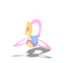 Cresselia cabeza flotante flotante Sleep.png