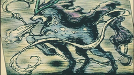Dibujo de Suicune.