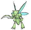 Imagen de Scyther hembra en Pokémon X, Pokémon Y, Pokémon Rubí Omega, Pokémon Zafiro Alfa, Pokémon Sol, Pokémon Luna, Pokémon Ultrasol y Pokémon Ultraluna