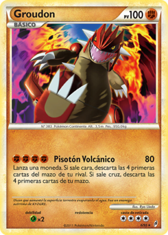 Carta de Groudon