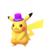 Pikachu con gorrito de Año Nuevo GO.png