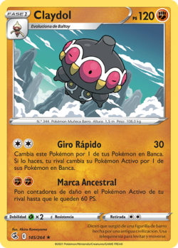 Carta de Claydol