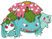 Gijinka Venusaur de aimaina Miku en The Pokémon Inside My Heart.