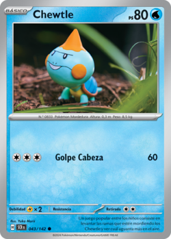 Carta de Chewtle