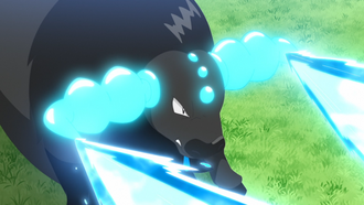Tauros usando Hidrobomba.