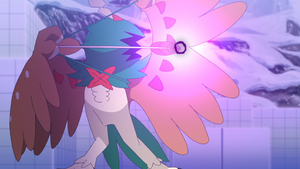 Decidueye de Mencía usando Puntada Sombría.