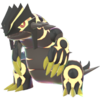 Imagen de Groudon primigenio variocolor en Leyendas Pokémon: Z-A
