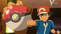 Una Poké Ball de Ash en el anime.
