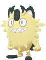 Imagen de Meowth de Galar en Pokémon Espada y Pokémon Escudo