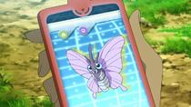 EP1095 Venomoth siendo registrado en la SmartRotom.png