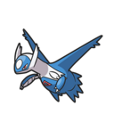 Icono de Latios en Pokémon Diamante Brillante y Perla Reluciente