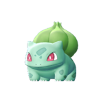 Imagen de Bulbasaur en Pokémon: Let's Go, Pikachu! y Pokémon: Let's Go, Eevee!