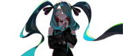 Diseño de Hatsune Miku Cintia en Champion.