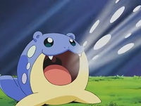 Spheal usando ventisca.