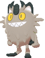 Imagen de Meowth de Galar en Pokémon Espada y Pokémon Escudo