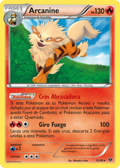 Carta de Arcanine