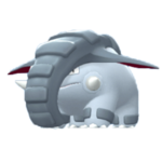 Imagen de Donphan hembra en Pokémon Diamante Brillante y Pokémon Perla Reluciente