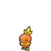 Icono de Torchic en Pokémon Escarlata y Púrpura