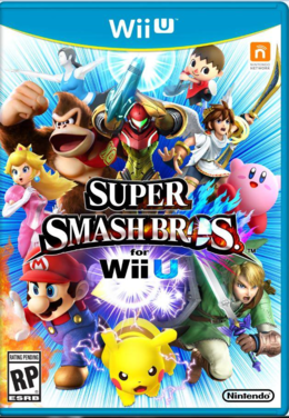 Carátula de Super Smash Bros. para Wii U