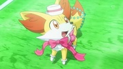 EP864 Fennekin de Serena vestido.jpg