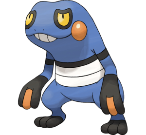 Ilustración de Croagunk