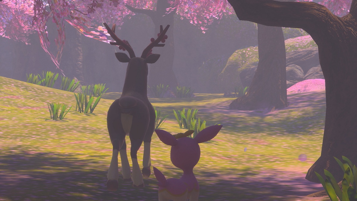 ArchivoFotografía Sawsbuck y Deerling New Pokémon Snap.jpg WikiDex