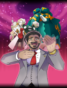 Artwork de Olivia y Rose en la primera parte de la Trama de Galar.