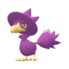 Imagen de Murkrow variocolor hembra en Pokémon Diamante Brillante y Pokémon Perla Reluciente