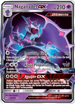 Naganadel-GX (Luz Prohibida TCG) - WikiDex, la enciclopedia Pokémon