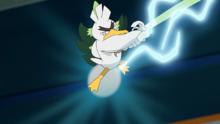 Sirfetch’d de Ash usando tajo umbrío.