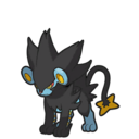 Icono de Luxray en Pokémon Escarlata y Púrpura