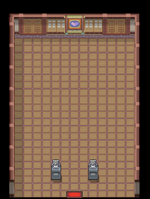 Interior del Gimnasio de Fucsia en los videojuegos
