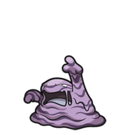 Icono de Muk en Pokémon Diamante Brillante y Perla Reluciente