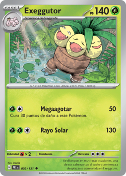 Carta de Exeggutor