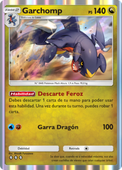 Carta de Garchomp
