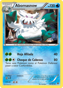 Carta de Abomasnow