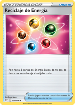 Carta Reciclaje de Energía