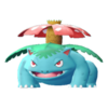 Imagen de Venusaur macho en Pokémon: Let's Go, Pikachu! y Pokémon: Let's Go, Eevee!