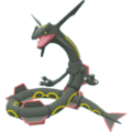 Imagen de Rayquaza en Pokémon Diamante Brillante y Pokémon Perla Reluciente