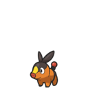 Icono de Tepig en Pokémon Escarlata y Púrpura