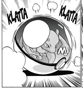 Masterbola/Master Ball transparente.