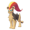 Imagen de Pyroar hembra en Leyendas Pokémon: Z-A