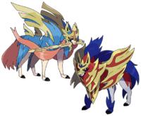 Espíritu Zacian y Zamazenta