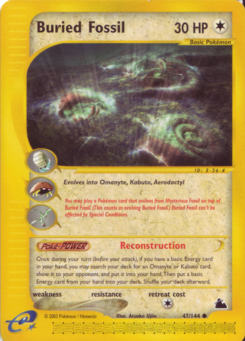 Carta de Buried Fossil