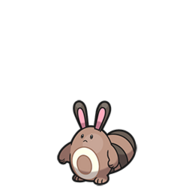 Icono de Sentret en Pokémon Diamante Brillante y Perla Reluciente