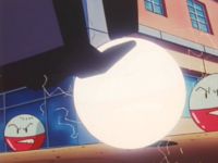 Electrode salvajes usando explosión.