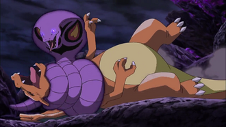 Arbok usando constricción.