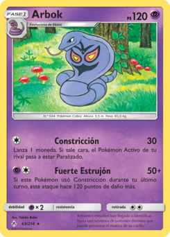 Carta de Arbok
