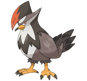 Ilustración de Staraptor