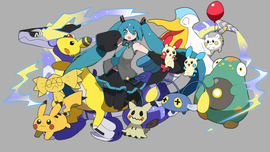 Hatsune Miku en Denki Yohou